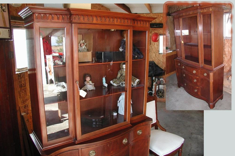 Mahogany China Cabinet